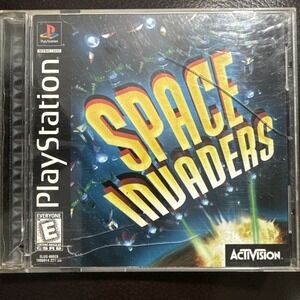Space Invaders‎ Sony PlayStation 1 PS1 1999 Tested Works